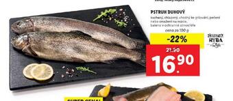 Lidl Pstruh duhový nabídka
