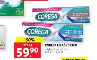 Lidl Corega fixační krém nabídka