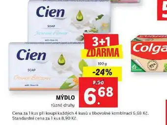 Lidl Cien mýdlo nabídka