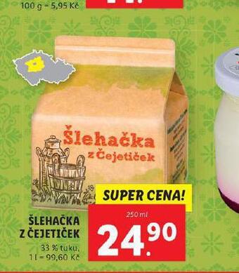 Lidl Šlehačka z čejetiček nabídka