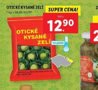 Lidl Otické kysané zelí nabídka