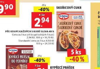Lidl Skořicový cukr nabídka