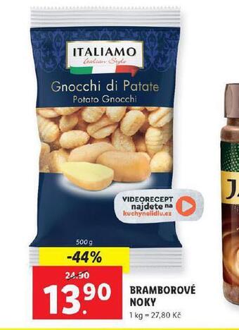 Lidl Bramborové noky nabídka