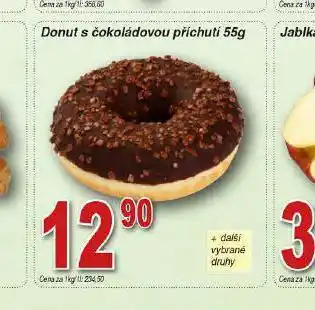 Lidl Donut s čokoládovou příchutí nabídka