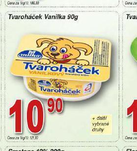 Lidl Tvaroháček vanilka nabídka