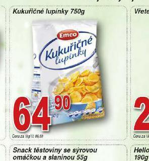 Lidl Kukuřičné lupínky nabídka