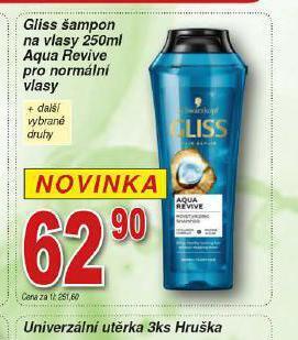 Lidl Gliss šampon nabídka