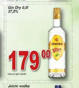 Lidl Gin dry 37,5% nabídka