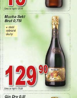 Lidl Mucha sekt brut nabídka