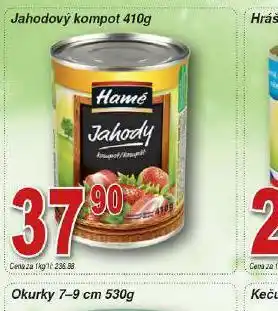 Lidl Hamé jahodový kompot nabídka