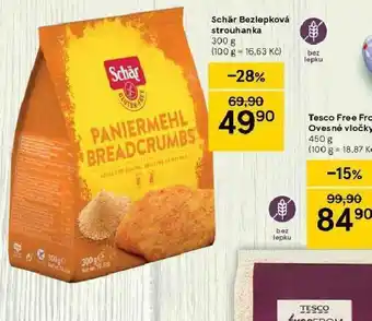 Schär bezlepková strouhanka