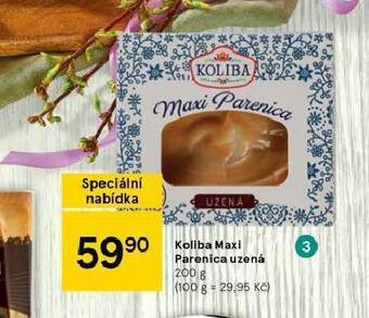 Tesco Koliba maxi parenica uzená nabídka