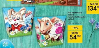 Tesco Mila velikonoční balíček nabídka