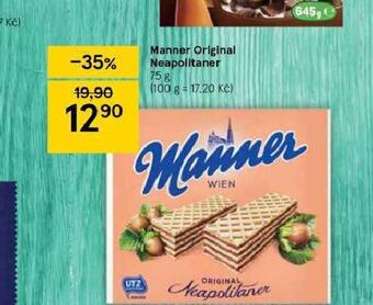 Tesco Manner original neapolitaner nabídka