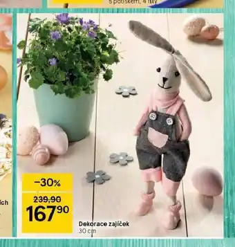 Tesco Dekorace zajíček nabídka