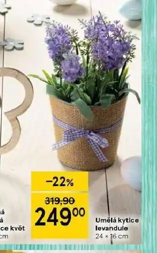 Tesco Umělá kytice lenadule nabídka