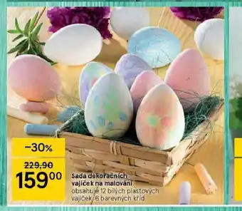 Tesco Sada dekoračních vajíček na malování nabídka