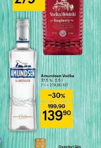 Tesco Amundsen vodka nabídka