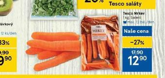 Tesco Mrkev nabídka