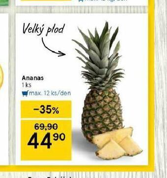 Tesco Ananas nabídka