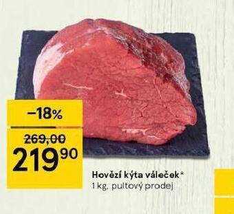 Tesco Hovězí kýta váleček nabídka