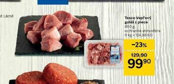 Tesco Vepřový guláš z plece nabídka