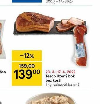 Tesco Uzený bok bez kosti nabídka