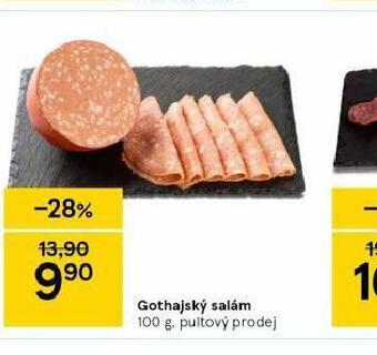 Tesco Gothajský salám nabídka
