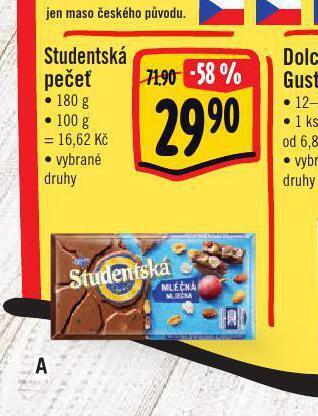 Jip Orion studentská pečeť nabídka