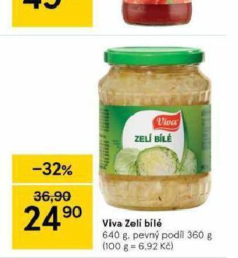 Tesco Viva zelí bílé nabídka