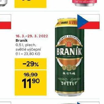 Tesco Pivo braník nabídka