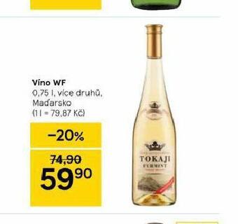 Tesco Víno wf nabídka