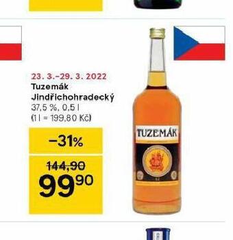Tesco Jindřichohradecký tuzemák nabídka