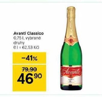 Tesco Avanti classico nabídka