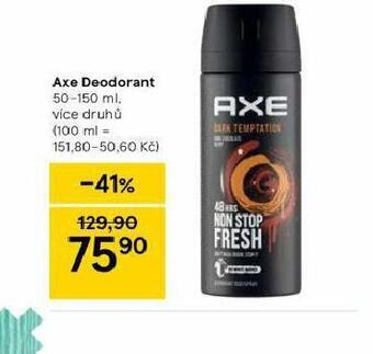 Tesco Axe deodorant nabídka