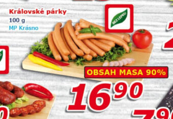 ESO MARKET Královské párky 100g nabídka