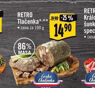 Jip Retro tlačenka nabídka