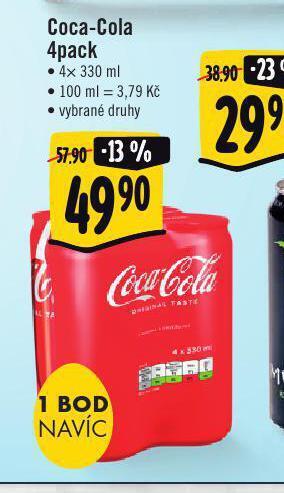 Jip Coca cola 4pack nabídka