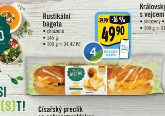 Jip Rustikální bageta nabídka