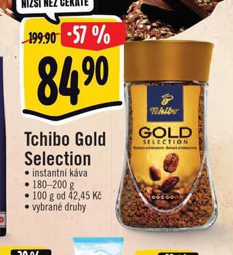 Jip Tchibo gold selection instantní káva nabídka