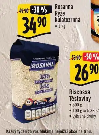 Jip Rosanna rýže kulatozrnná nabídka