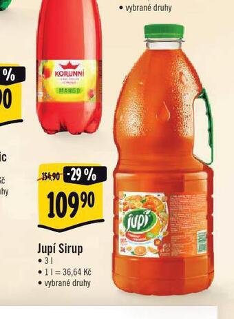 Jip Jupí sirup nabídka