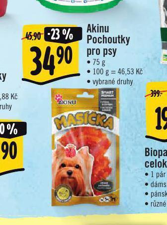 Jip Akinu pochoutky pro psy nabídka