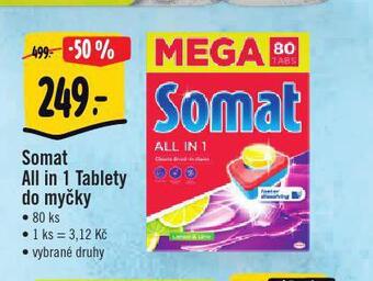 Jip Somat all in 1 tablety do myčky nabídka