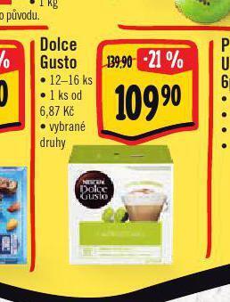 Albert Kávové kapsle dolce gusto nabídka
