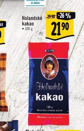 Albert Holandské kakao nabídka