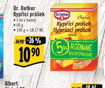 Albert Dr. oetker kypřicí prášek nabídka