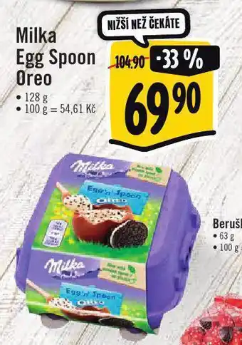 Albert Milka egg spoon oreo nabídka