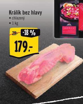 Albert Králík bez hlavy nabídka