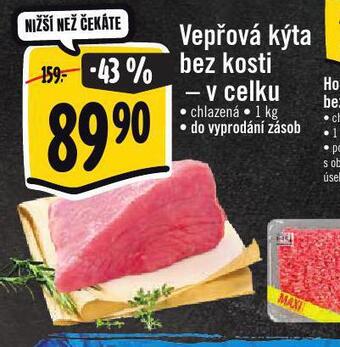 Albert Vepřová kýta bez kosti nabídka